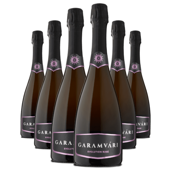 6 Palack Napfény – Garamvári Evolution Rosé Brut pezsgő csomag