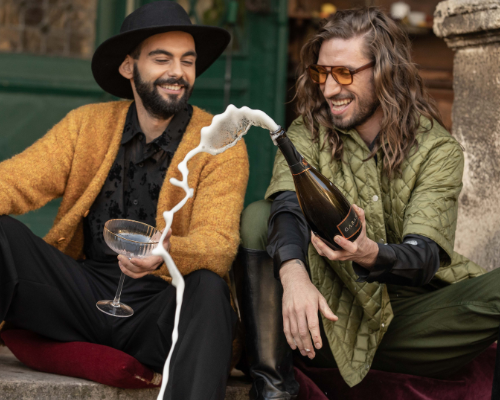 Garamvári Furmint pezsgő - közös pillanat