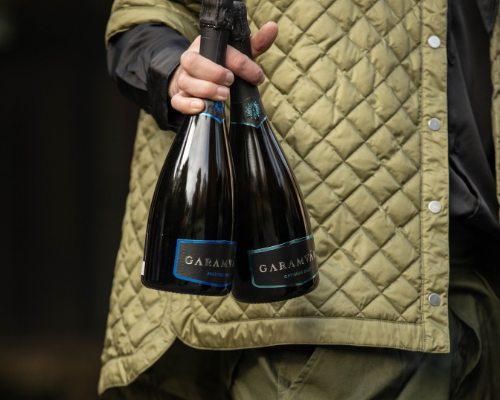 Garamvári pezsgő palackok